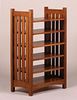 Contemporary Stickley Slatted Magazine Stand 2002