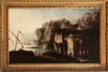 SEGUACE DI SALVATOR ROSA, 18th CENTURY - Coastal landscape with cliff and figures