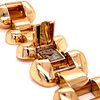 Retro 14k Gold Watch Bracelet 
