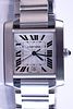 Mid Size Cartier Tank in Stainless Steel Watch