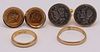 JEWELRY. Assorted Gold Jewelry Inc Krugerrands.
