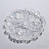 American Brilliant-cut Colorless Glass Tray