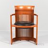 Frank Lloyd Wright by Copeland "Taliesin Barrel Chair,"