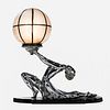 Ronson Art Deco Figural Table Lamp