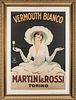After Marcello Dudovich (Italian, 1878-1962)      Vermouth Bianco - Martini & Rossi