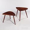 George Nakashima (1905-1990) "Wohl" and "Wepman" Tables