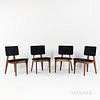 Four George Nelson (1908-1986) for Herman Miller Dining Chairs