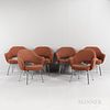 Six Eero Saarinen (1910-1961) for Knoll International "Executive" Chairs