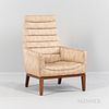 Edward Wormley (1907-1995) for Dunbar "Model 5961" High-back Lounge Chair