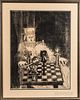 Bernard Reder (American, 1897-1963)      Chess Player