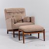 Dux Armchair and Two Footrests