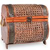Cane & Wood Chest