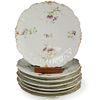 (7 Pc) Limoges Porcelain Salad Plates