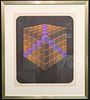 Marko Spalatin (American, B. 1945) "Cube Cluster"
