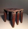Mid 20th C. Nupe Ppl Wooden Seat