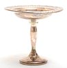 Alvin Sterling Silver Compote w Repousse