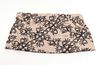 Floral Sequin Embroidered Satin Evening Clutch