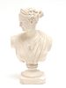 Classical Figure Bust Composition Sculpture