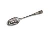 A SILVER RAT-TAIL SPOON, struck twice with maker'