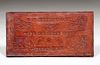 C.F. Cushing & Son Fine Leather Goods Sign c1910