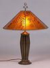 Spanish Revival - A&C Hammered Copper & Brass Lamp