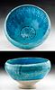 12th C. Persian Bamiyan Glazed Pottery Bowl