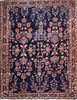 Antique Hand Knotted Lilihan Oriental Carpet