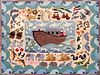 Hand Hooked 100% Wool Claire Murray "Noah's Ark" Rug