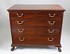 New England Mahogany Chippendale Chest of Drawers, circa 1790