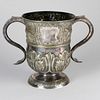 Silver Plated Hunting Trophy Cup, 19th Century