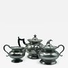 ASSEMBLED PEWTER TEA SET BY THE BOARDMAN GROUP