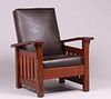 Quaint Art Furniture Co Bentarm Morris Chair c1910