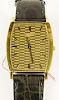 Men's Vintage Juvenia 18 Karat Yellow Gold Quartz Movement Watch
