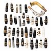 Group of Saxophone and Clarinet Mouthpieces