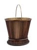 A George III Mahogany and Brass Peat Pail