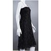 Giorgio Armani black embellished slip dress