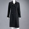 Bill Blass ladies black cashmere outerwear coat