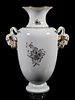 HEREND Rams Head Porcelain Vase