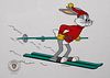 Bugs Bunny Sericel, Skiing