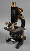 Antique W. Watson & Sons SERVICE Microscope 