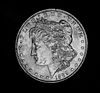 1889-S US Morgan Silver Dollar $1 AU Coin