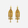 Revivalist gold earrings