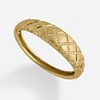 La Triomphe, Diamond and gold bangle bracelet
