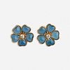 Van Cleef & Arpels, 'Nerval' flower earrings