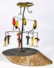 Wire fishing lure tree