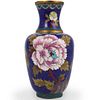 Chinese Enamel Floral Vase