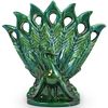 Royal Haeger Ceramic Peacock Vase