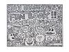 Haring, Keith<br><br>Keith Haring's Fun Book !!, (Bordeaux), Capc Musee D'art Contemporain, [print: “Sur les Presses et avec la participation de Publi