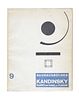 Kandinsky, Wassily<br><br>Punkt und Linie zu Flache. Beitrag zur Analyze der malerischen Elemente, Munchen, Albert Langen Verlag, “Bauhausbucher n. 9 