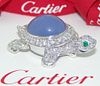 Cartier Diamond Chalcedony Turtle Retail $40,000